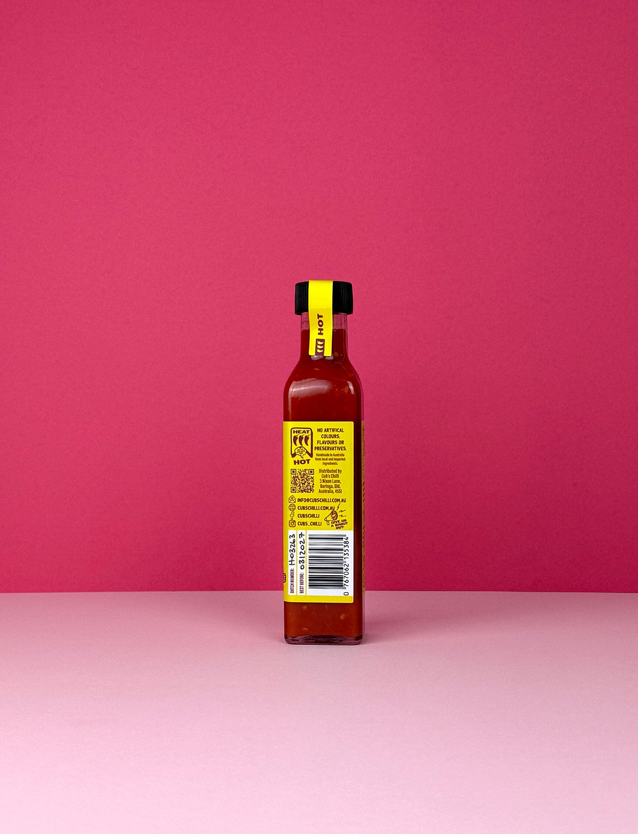 Cub's Chilli Sauce - Hot