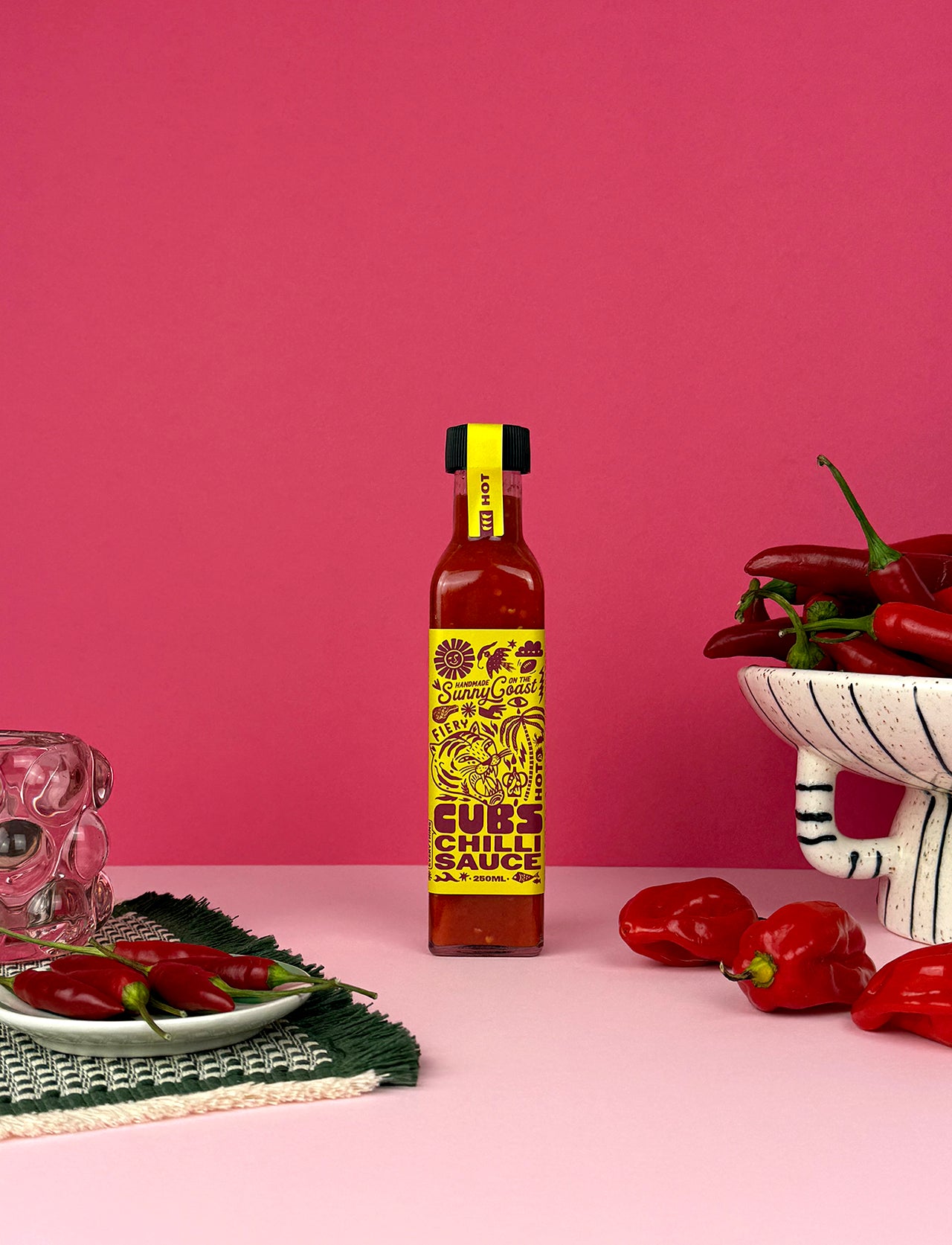 Cub's Chilli Sauce - Hot
