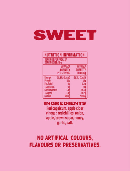 Cubs Chilli Sauce - Sweet Chilli